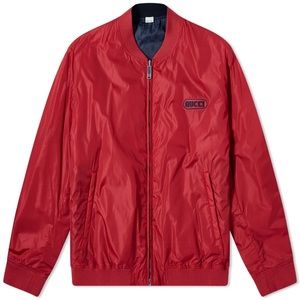 Gucci GG Pattern Reversible Bomber